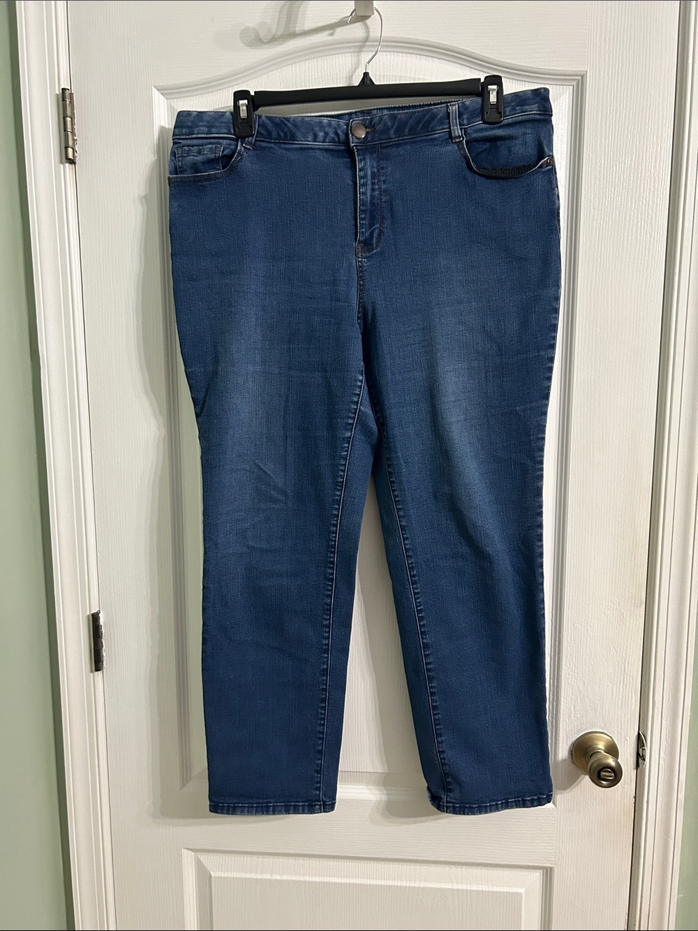 croft & barrow Dark Blue Cropped Women’s Jeans